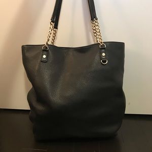Michael Kors Bags - Michael Kors Pebbled Black leather handbag Michael Kors Bags - Michael Kors Pebbled Black leather handbag
